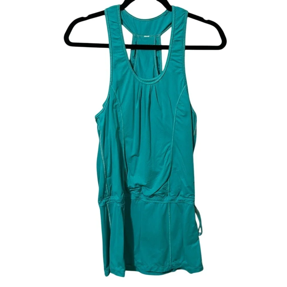 Vintage Lululemon Teal Mini Dress‎ Racerback Tank Sleeveless